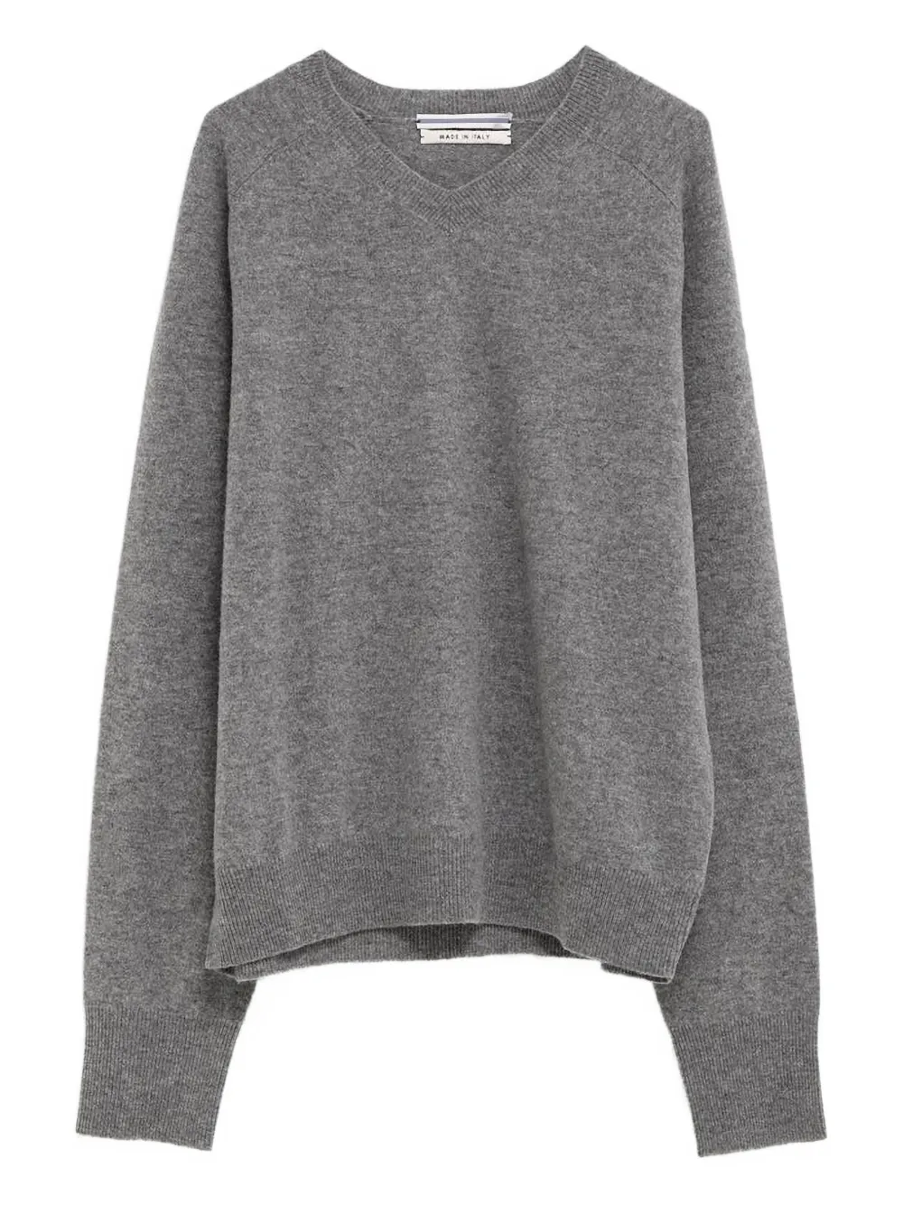 Свитер с V-образным вырезом и рукавами реглан Cristaseya, серый
Свитер с V-образным вырезом и рукавами реглан Cristaseya, серый