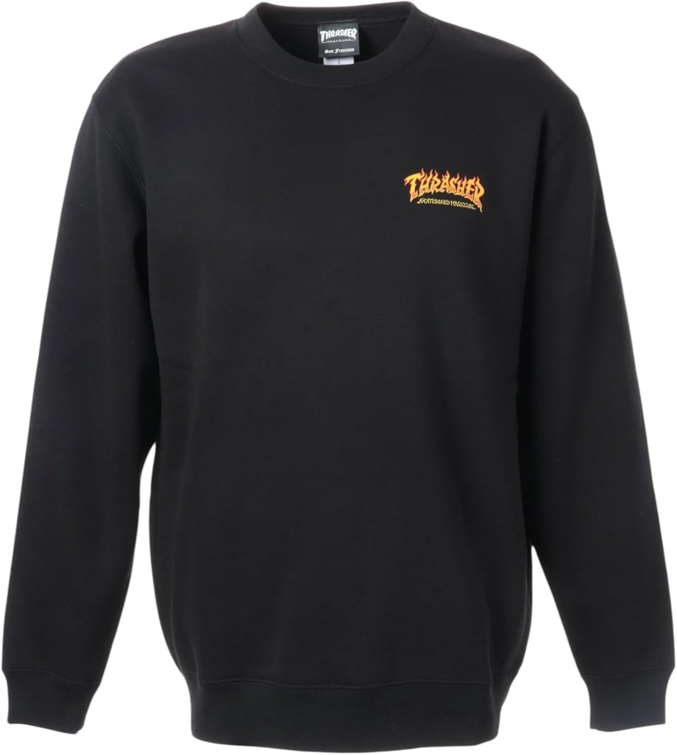 Мужская толстовка с круглым вырезом и логотипом бренда (классическая модель) Thrasher, черный
Мужская толстовка с круглым вырезом и логотипом бренда (классическая модель) Thrasher, черный