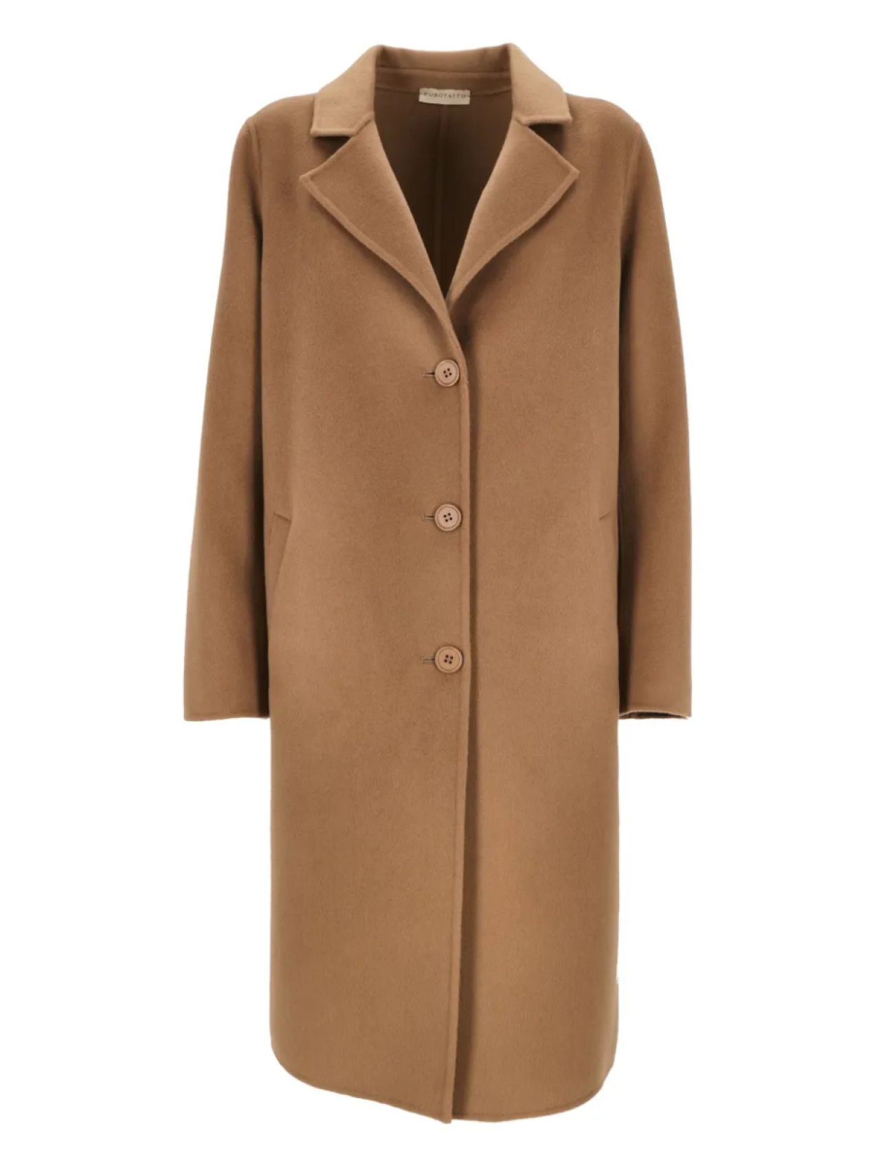 Purotatto однобортное пальто, нейтральный
Purotatto однобортное пальто, нейтральный