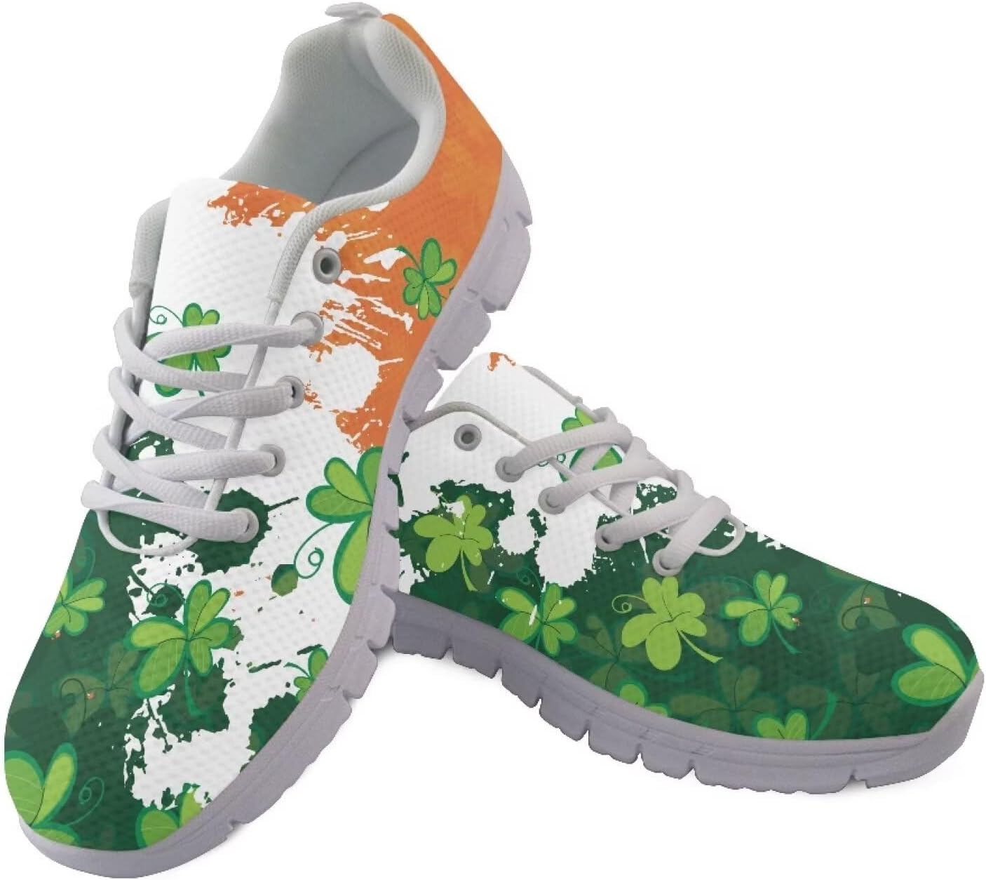 Кроссовки GIFTPUZZ для взрослых, легкие модные спортивные кеды для ходьбы, нескользящие спортивные кроссовки с сетчатым верхом, St. Patrick's Day-2
Кроссовки GIFTPUZZ для взрослых, легкие модные спортивные кеды для ходьбы, нескользящие спортивные кроссовки с сетчатым верхом, St. Patrick's Day-2