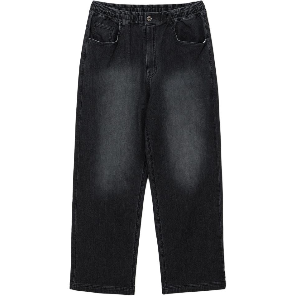 Джинсы FW25 в корейском стиле унисекс New Era, черный
Джинсы FW25 в корейском стиле унисекс New Era, черный