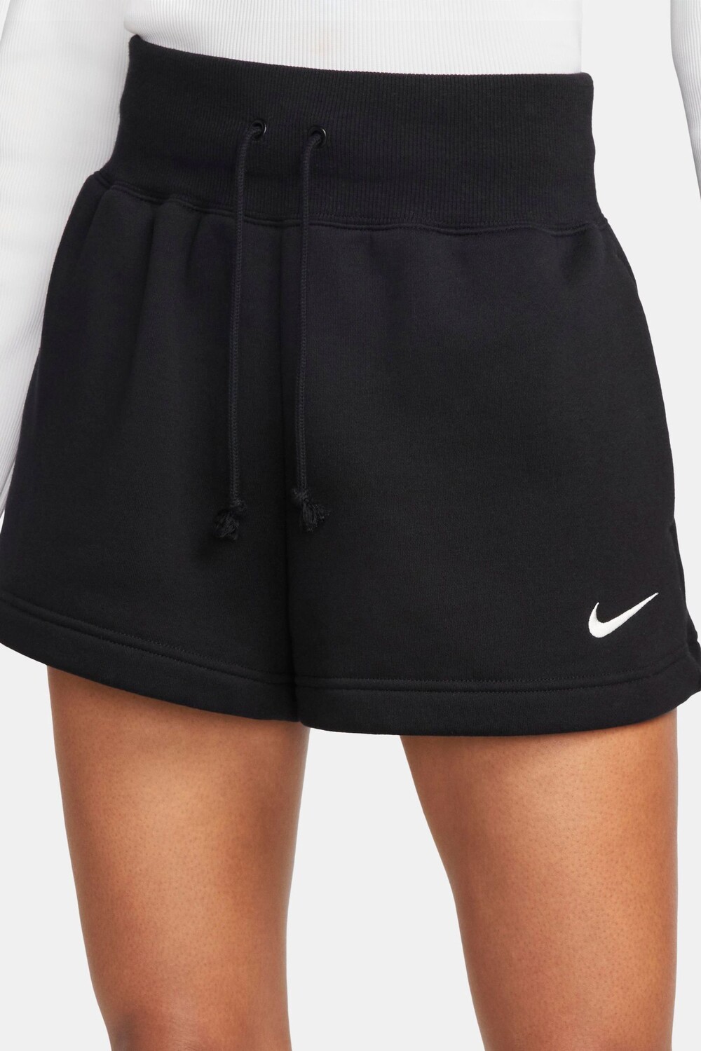 Флисовые шорты Phoenix с высокой талией Nike, черный
Флисовые шорты Phoenix с высокой талией Nike, черный