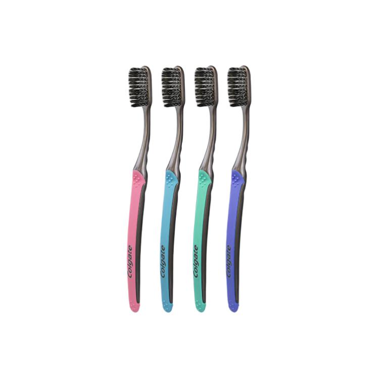 Набор мягких и длинных зубных щеток с угольным волокном Soft 4 шт COLGATE
Набор мягких и длинных зубных щеток с угольным волокном Soft 4 шт COLGATE