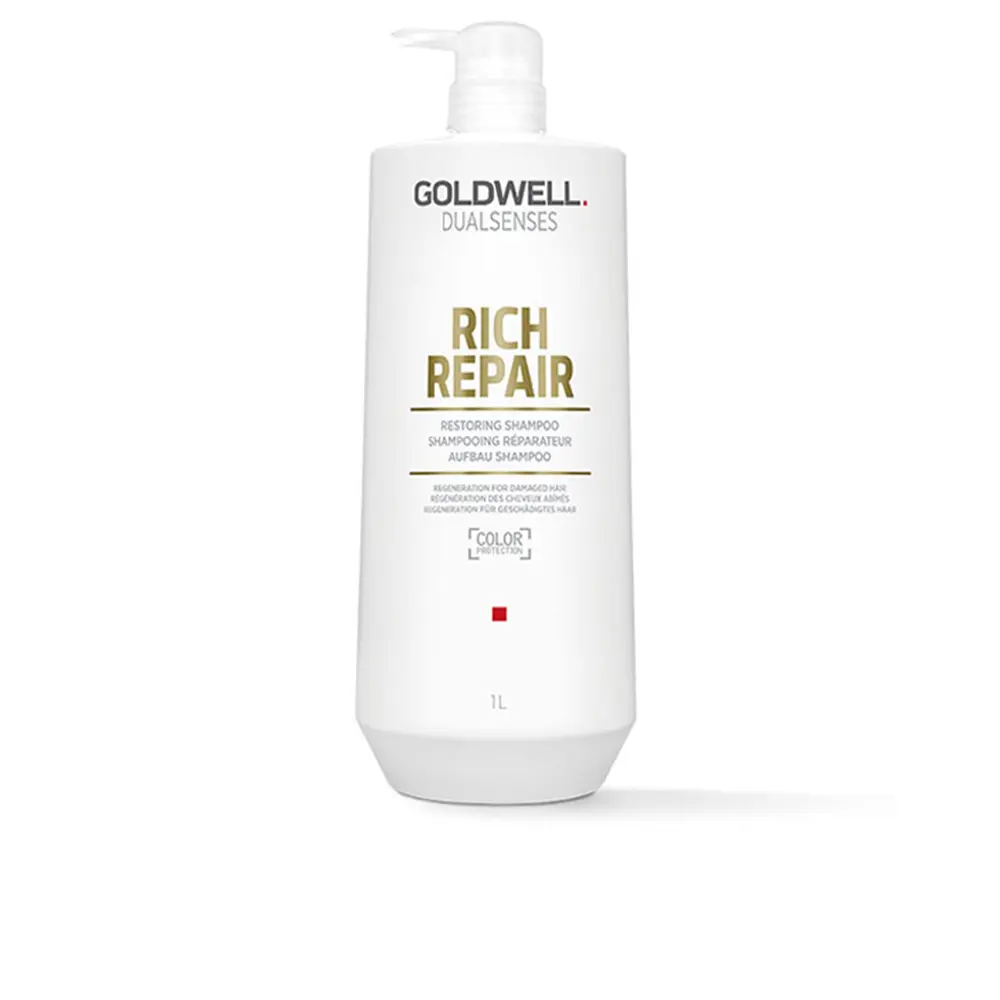 Шампунь Rich repair restoring shampoo Goldwell, 1000 мл.
Шампунь Rich repair restoring shampoo Goldwell, 1000 мл.