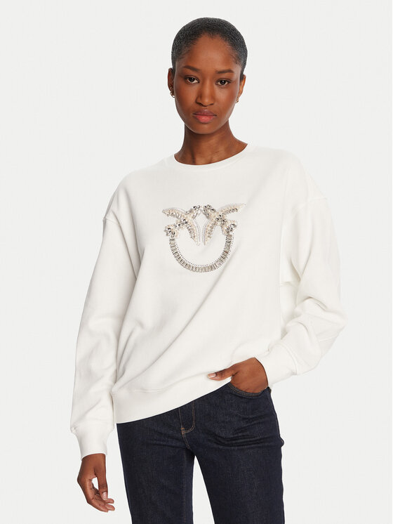 Свитшот regular fit Nelly 100534 A2RO Pinko, белый
Свитшот regular fit Nelly 100534 A2RO Pinko, белый