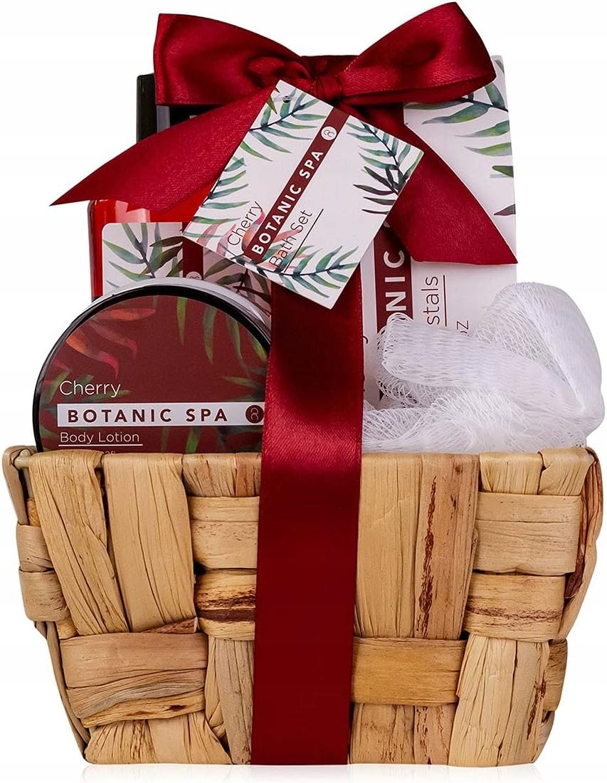 ПОДАРОЧНЫЙ НАБОР ДЛЯ ВАННЫ CHERRY SPA В КОРЗИНЕ ИЗ МОРСКОЙ ТРАВЫ ИЗ 5 ПРЕДМЕТОВ Inna marka 
ПОДАРОЧНЫЙ НАБОР ДЛЯ ВАННЫ CHERRY SPA В КОРЗИНЕ ИЗ МОРСКОЙ ТРАВЫ ИЗ 5 ПРЕДМЕТОВ Inna marka