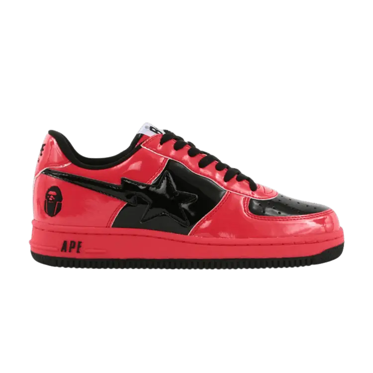 Кроссовки BAPE Bapesta FS-001 Low 'Halloween - Red Black', красный 
Кроссовки BAPE Bapesta FS-001 Low 'Halloween - Red Black', красный