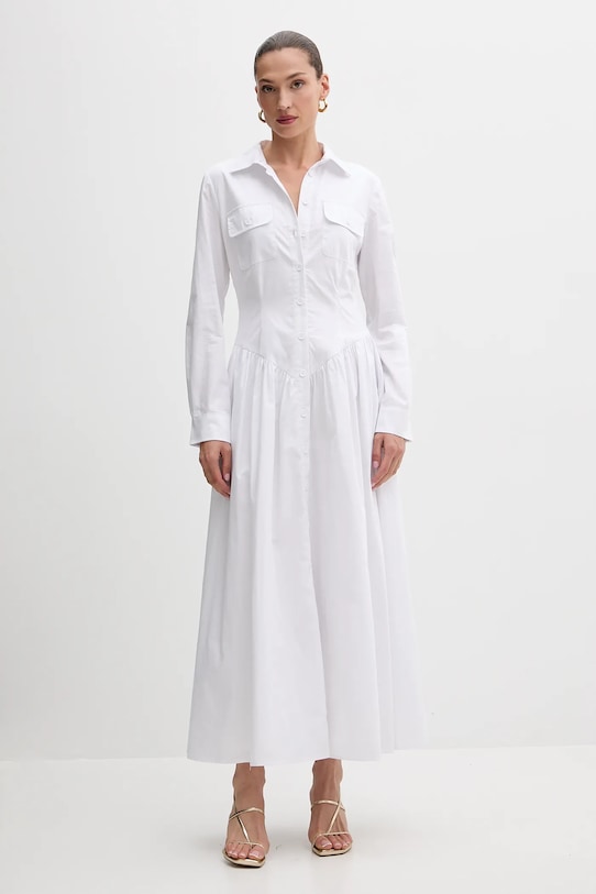 Хлопковое платье Bardot, белый
Хлопковое платье Bardot, белый