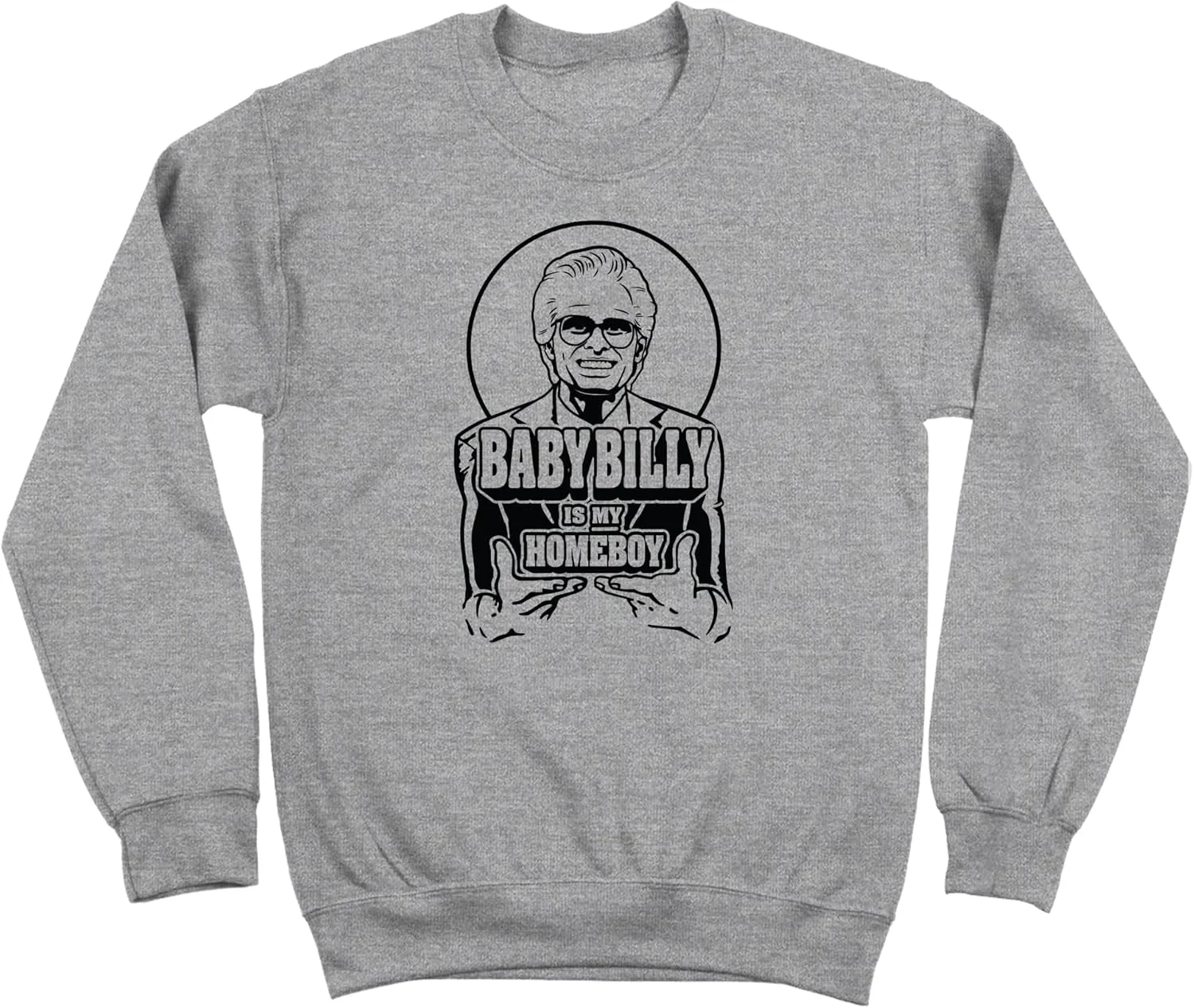 Donkey Tees Baby Billy Is My Homeboy - смешная футболка с юмором про проповедника, мужская, размеры Sm-5x
Donkey Tees Baby Billy Is My Homeboy - смешная футболка с юмором про проповедника, мужская, размеры Sm-5x