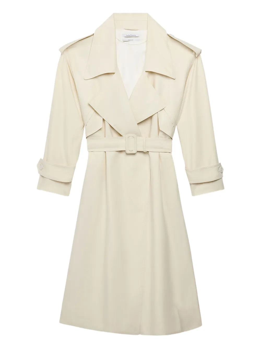 Пальто с поясом Another Tomorrow, нейтральный
Пальто с поясом Another Tomorrow, нейтральный