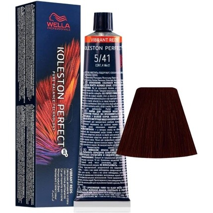 Краска для волос Koleston Perfect Vibrant Reds 5/41 Светло-коричневый медно-пепельный 60 мл, Wella
Краска для волос Koleston Perfect Vibrant Reds 5/41 Светло-коричневый медно-пепельный 60 мл, Wella