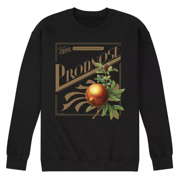 Мужская флисовая толстовка с логотипом магазина Wonka Licensed Character, черный
Мужская флисовая толстовка с логотипом магазина Wonka Licensed Character, черный