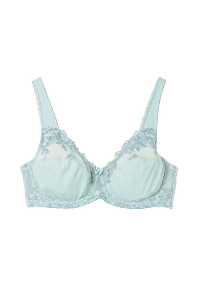Бюстгальтер на косточках с слегка прозрачным кружевом Sheego, зеленый
Бюстгальтер на косточках с слегка прозрачным кружевом Sheego, зеленый