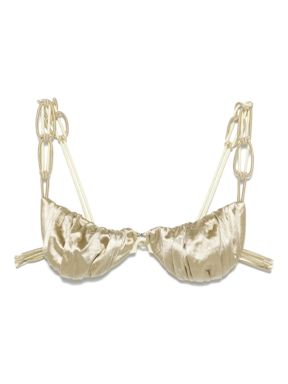 Двусторонний топ бикини Isa Boulder, золотой
Двусторонний топ бикини Isa Boulder, золотой