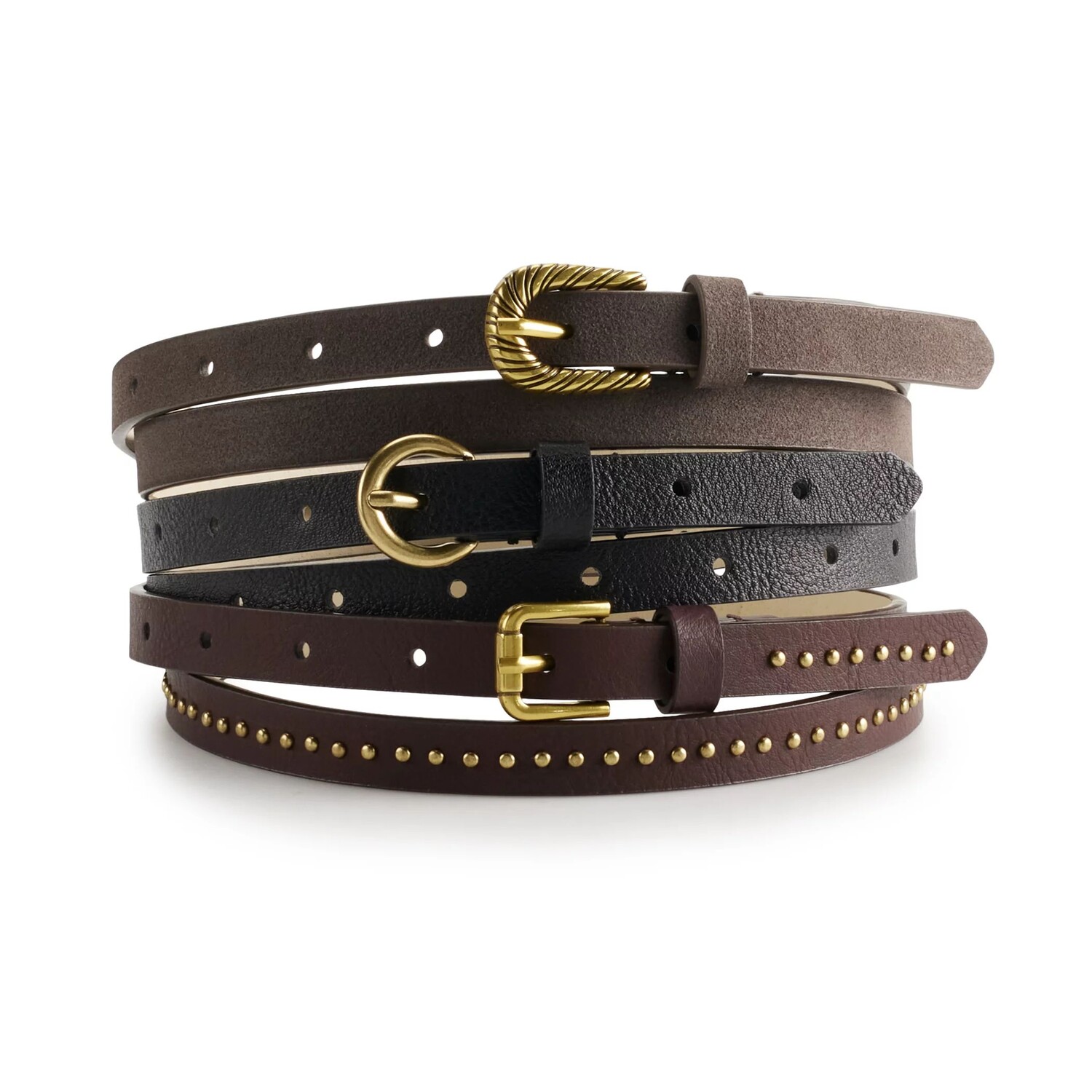 Женский комплект тонких ремней Sonoma Goods For Life 3 в 1 Sonoma Goods For Life
Женский комплект тонких ремней Sonoma Goods For Life 3 в 1 Sonoma Goods For Life