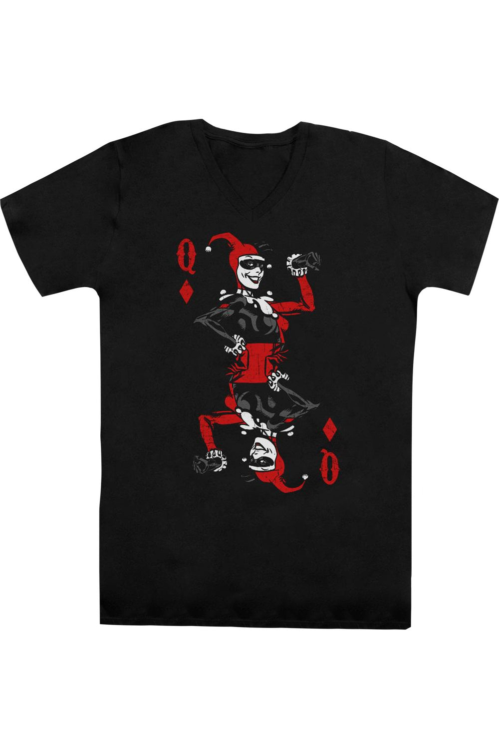 Футболка из хлопка премиум-класса с коротким рукавом и V-образным вырезом для взрослых «Бэтмен Квинн из алмазов» Gildan, черный
Футболка из хлопка премиум-класса с коротким рукавом и V-образным вырезом для взрослых «Бэтмен Квинн из алмазов» Gildan, черный