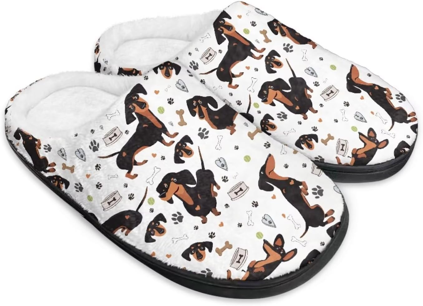 Зимние пушистые тапочки мужские домашние тапочки животные тапочки для женщин Нескользящие теплые уютные домашние тапочки Chririnla, Cartoon Dachshund Dog Print
Зимние пушистые тапочки мужские домашние тапочки животные тапочки для женщин Нескользящие теплые уютные домашние тапочки Chririnla, Cartoon Dachshund Dog Print