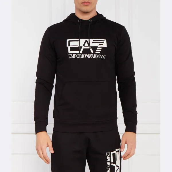 Толстовка обычного кроя Ea7, черный 
Толстовка обычного кроя Ea7, черный