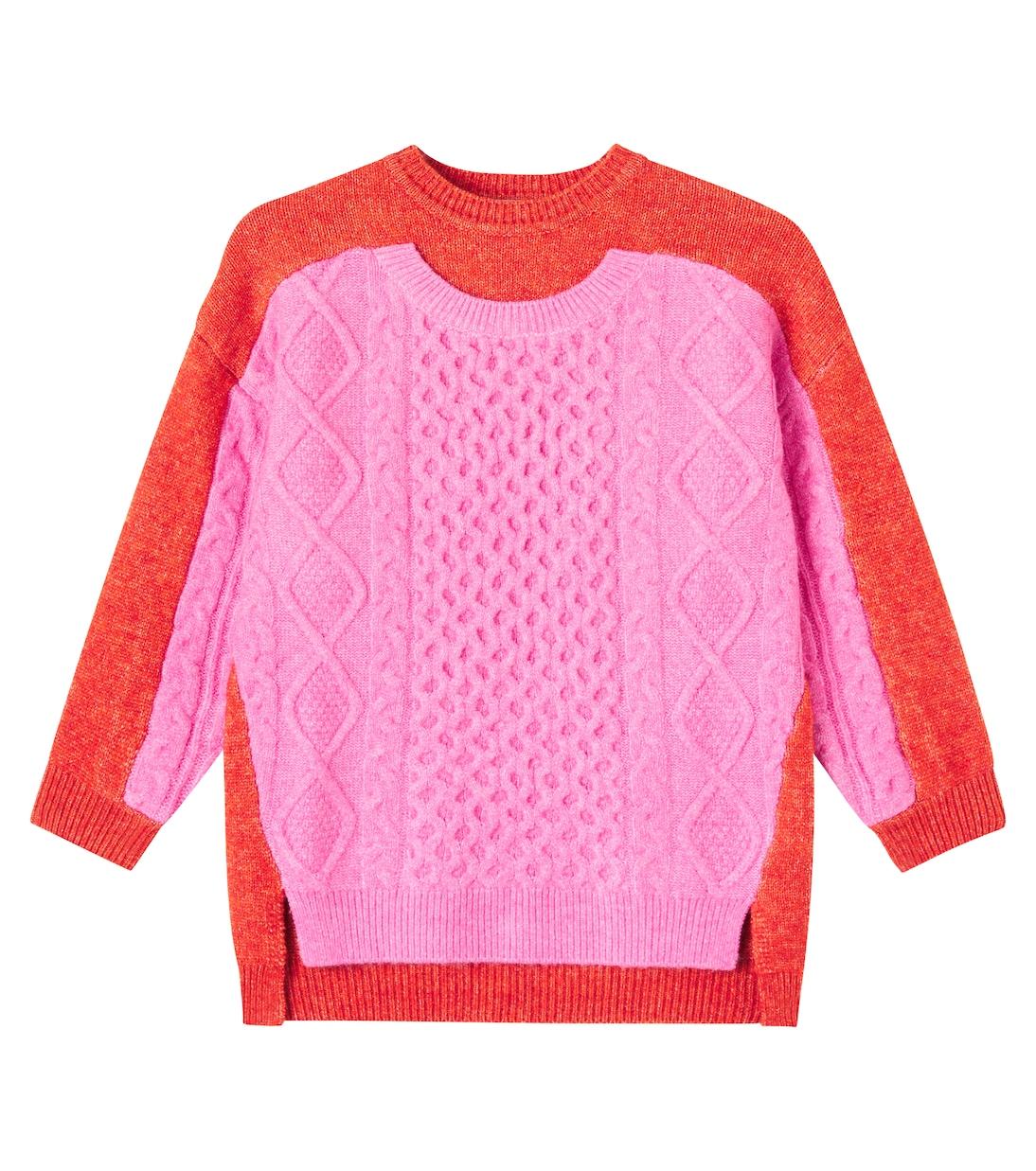 Свитер со вставками Stella McCartney Kids, Colourful
Свитер со вставками Stella McCartney Kids, Colourful