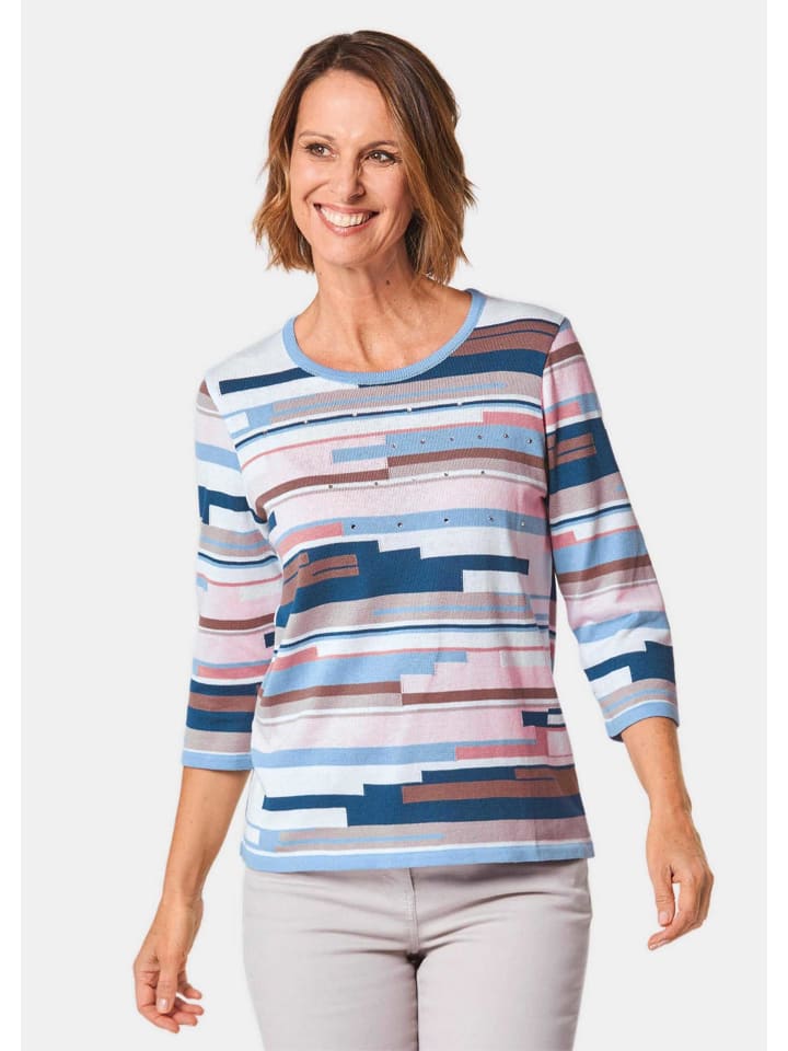 Свитер с интарсией: Мягкий свитер с высококачественной интарсией в красочных/узорчатых рисунках. GOLDNER
Свитер с интарсией: Мягкий свитер с высококачественной интарсией в красочных/узорчатых рисунках. GOLDNER