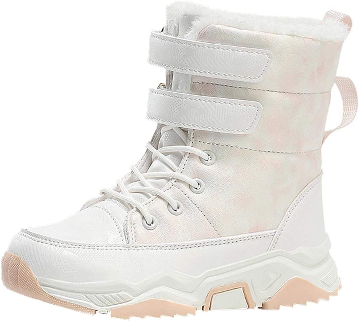 Детские зимние сапоги для мальчиков и девочек, водонепроницаемые, теплые, с антискользящей подошвой, средней высоты, с искусственным мехом и утепленные, для маленьких и больших детей Generic, белый
Детские зимние сапоги для мальчиков и девочек, водонепроницаемые, теплые, с антискользящей подошвой, средней высоты, с искусственным мехом и утепленные, для маленьких и больших детей Generic, белый