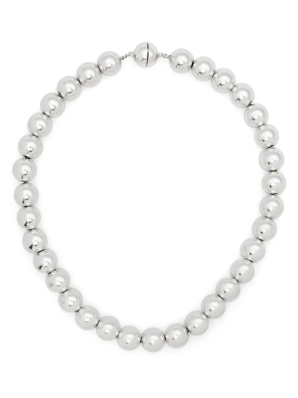 Колье с бусинами JIL SANDER, серебяный
Колье с бусинами JIL SANDER, серебяный