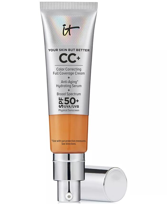 CC+ Крем с SPF 50+ It Cosmetics, цвет Tan Rich
CC+ Крем с SPF 50+ It Cosmetics, цвет Tan Rich