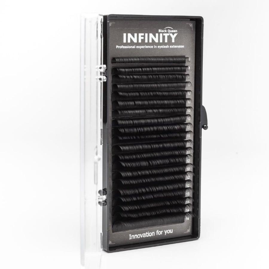 Ресницы Infinity Eyelashes 20 полосок L 0,07, 11 мм
Ресницы Infinity Eyelashes 20 полосок L 0,07, 11 мм