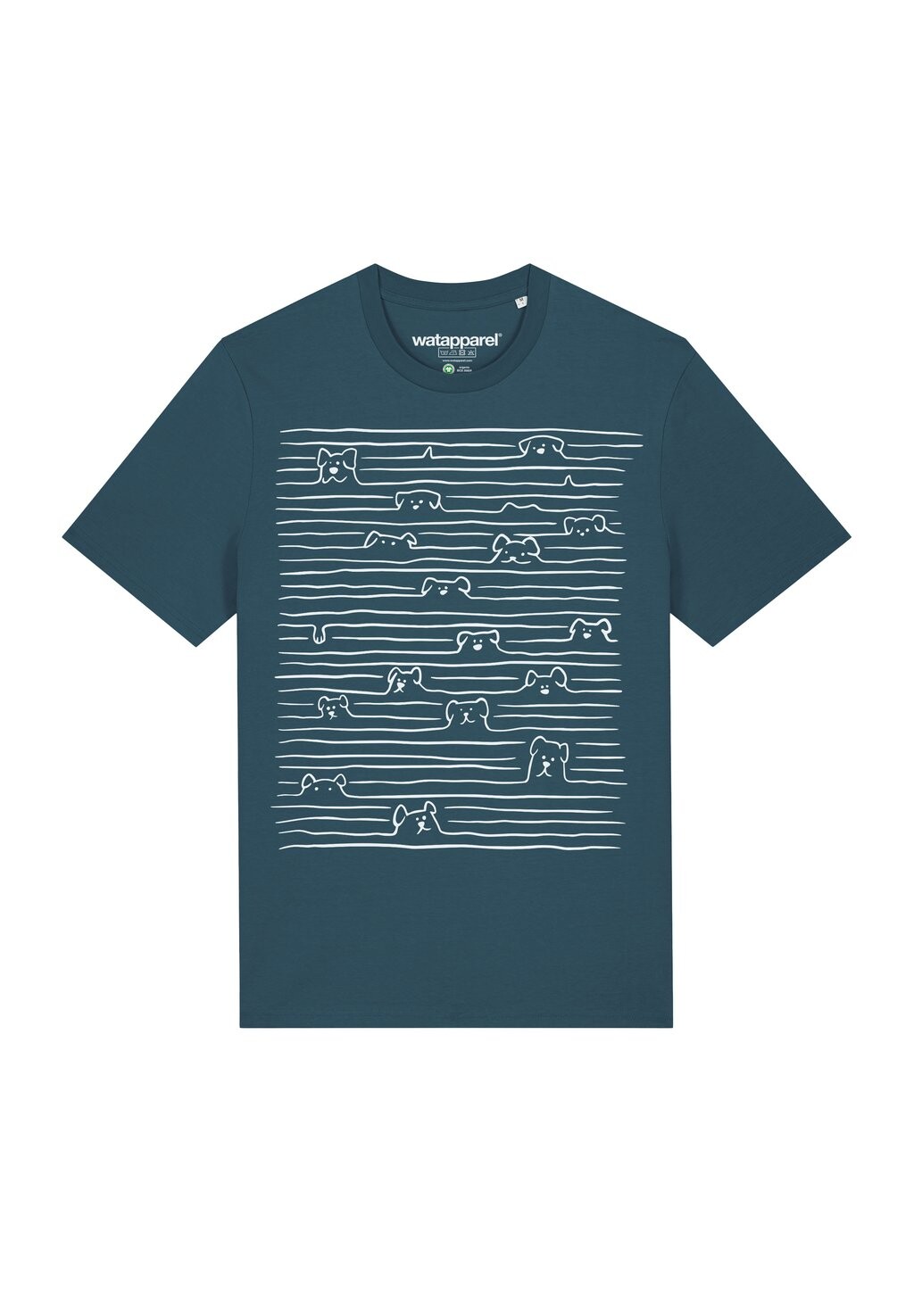 Футболка с принтом DOGS watapparel, бирюзовый
Футболка с принтом DOGS watapparel, бирюзовый