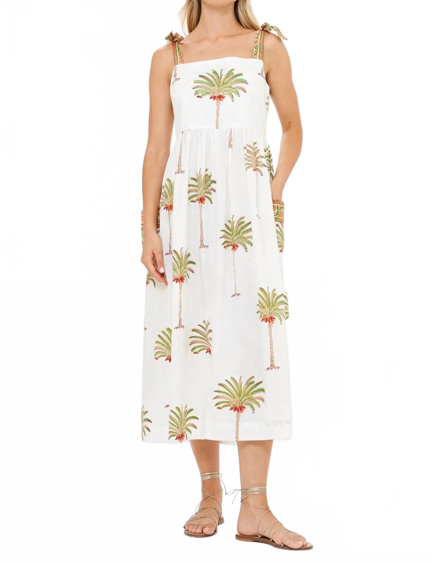 Мидское платье с карманом на завязках в канареечно-зеленом цвете Oliphant
Мидское платье с карманом на завязках в канареечно-зеленом цвете Oliphant