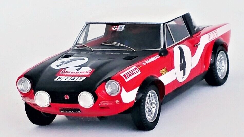 Trofeu Fiat 124 Abarth Rally Polski Rally 1:43 DSN-87 
Trofeu Fiat 124 Abarth Rally Polski Rally 1:43 DSN-87