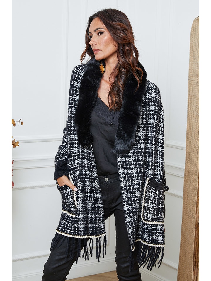 So Cachemire Кардиган "Побег" в черно-белом исполнении
So Cachemire Кардиган "Побег" в черно-белом исполнении