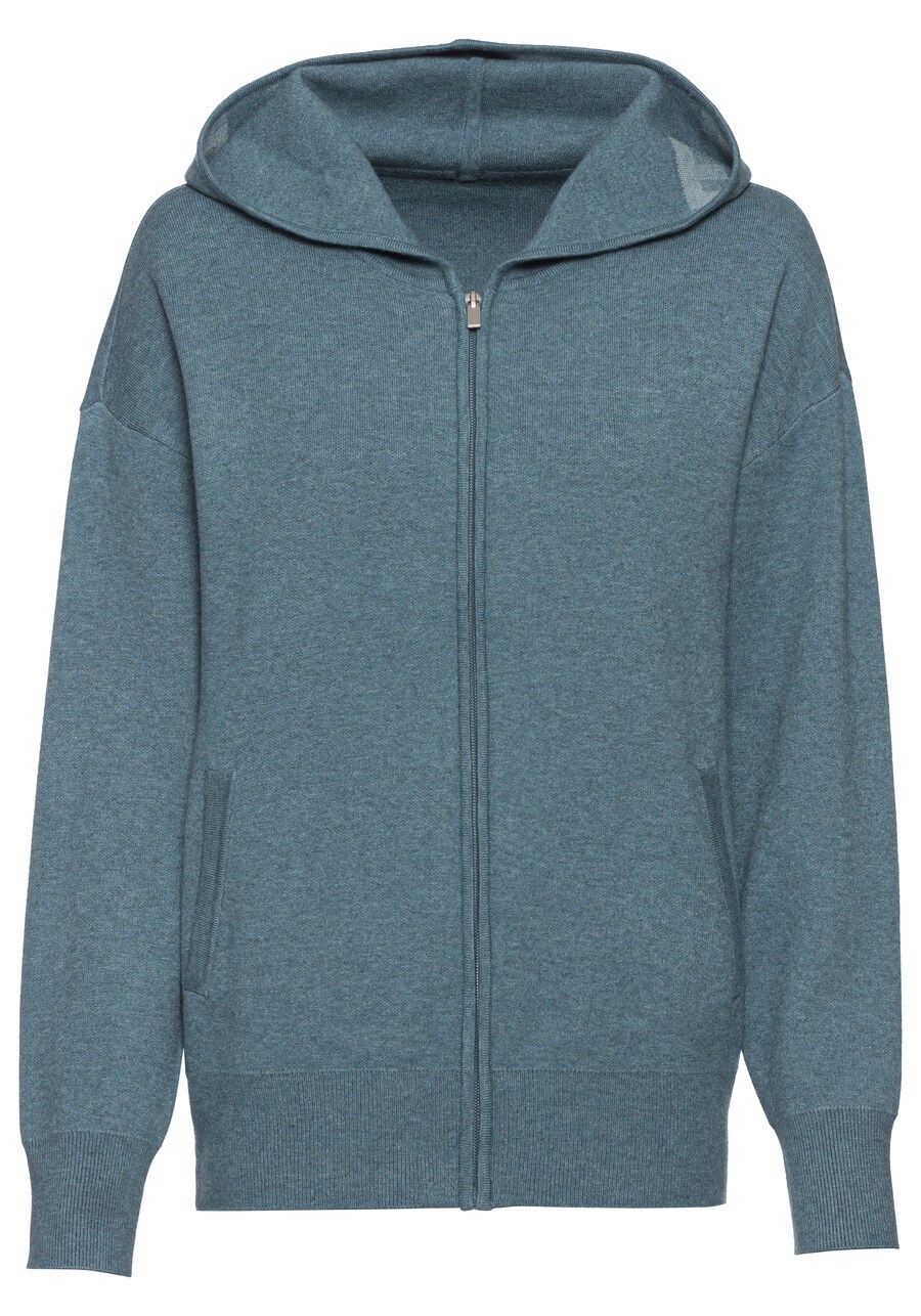 Толстовка с капюшоном на молнии Elbsand, синий
Толстовка с капюшоном на молнии Elbsand, синий