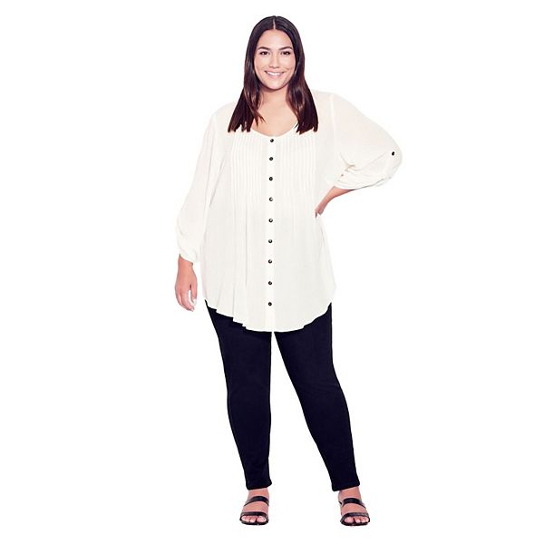 Женские джинсы скинни plus size tall butter denim Avenue, Black
Женские джинсы скинни plus size tall butter denim Avenue, Black