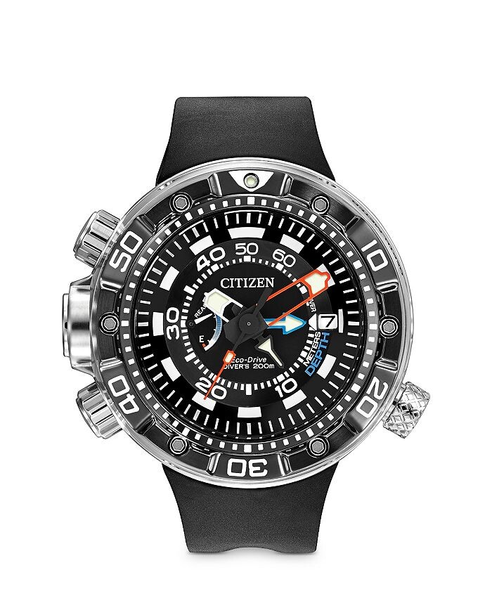 Часы Citizen Eco-Drive Promaster Aqualand 200 с измерителем глубины, 53 мм, черный
Часы Citizen Eco-Drive Promaster Aqualand 200 с измерителем глубины, 53 мм, черный