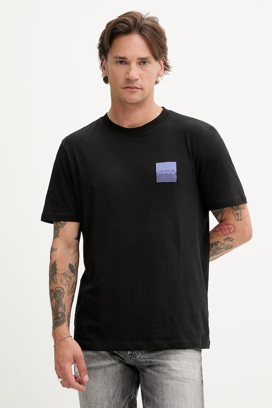 Хлопковая футболка dapusi HUGO, черный
Хлопковая футболка dapusi HUGO, черный