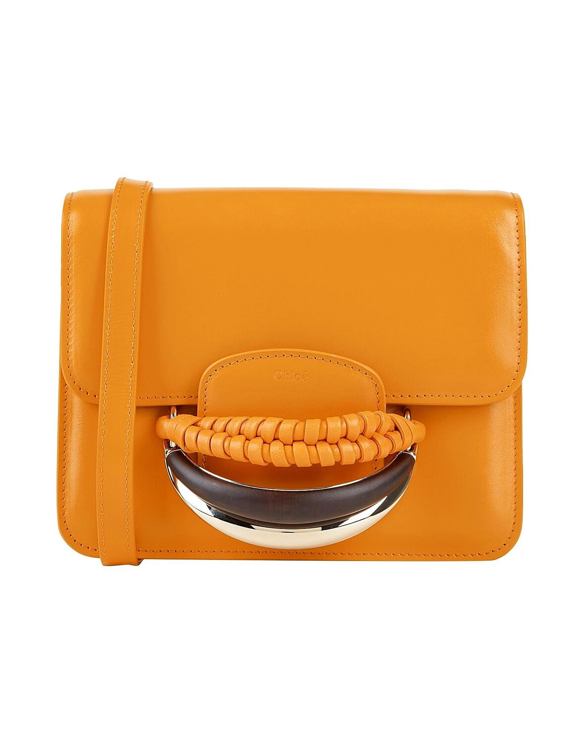 Сумка через плечо Chloé декорированная, оранжевый
Сумка через плечо Chloé декорированная, оранжевый