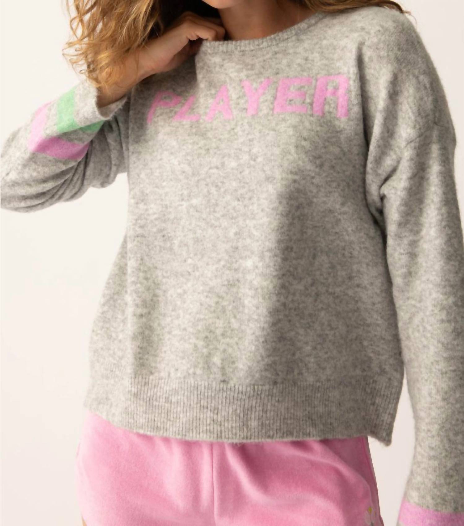 Самый счастливый на корте свитшот игрока в сером PJ Salvage, серый
Самый счастливый на корте свитшот игрока в сером PJ Salvage, серый