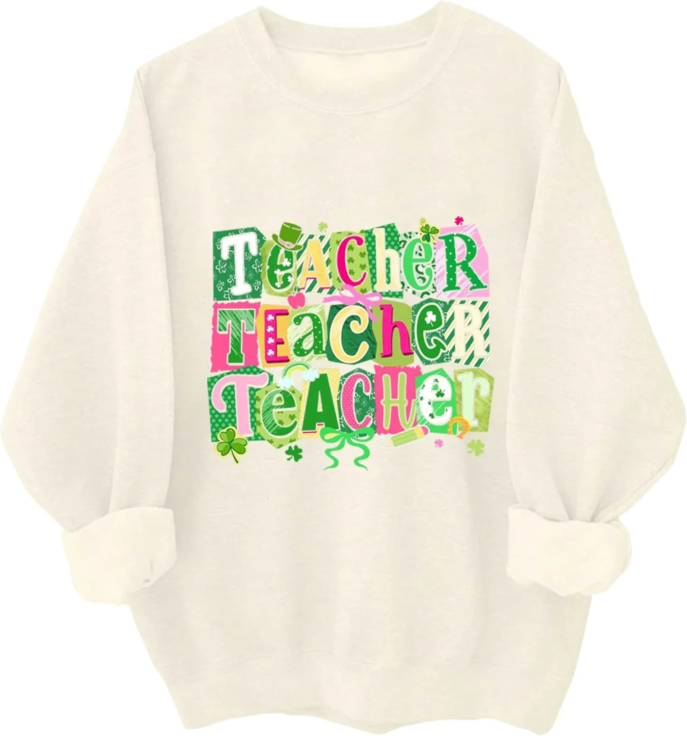 Свитшот для учителя на День Святого Патрика Lucky Shamrock Relliot
Свитшот для учителя на День Святого Патрика Lucky Shamrock Relliot