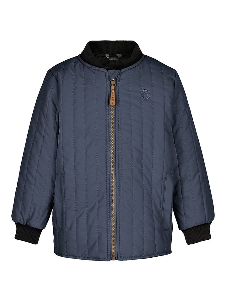 Темно-синяя термокуртка mikk-line
Темно-синяя термокуртка mikk-line