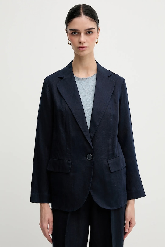 Льняной пиджак Sisley, темно-синий
Льняной пиджак Sisley, темно-синий