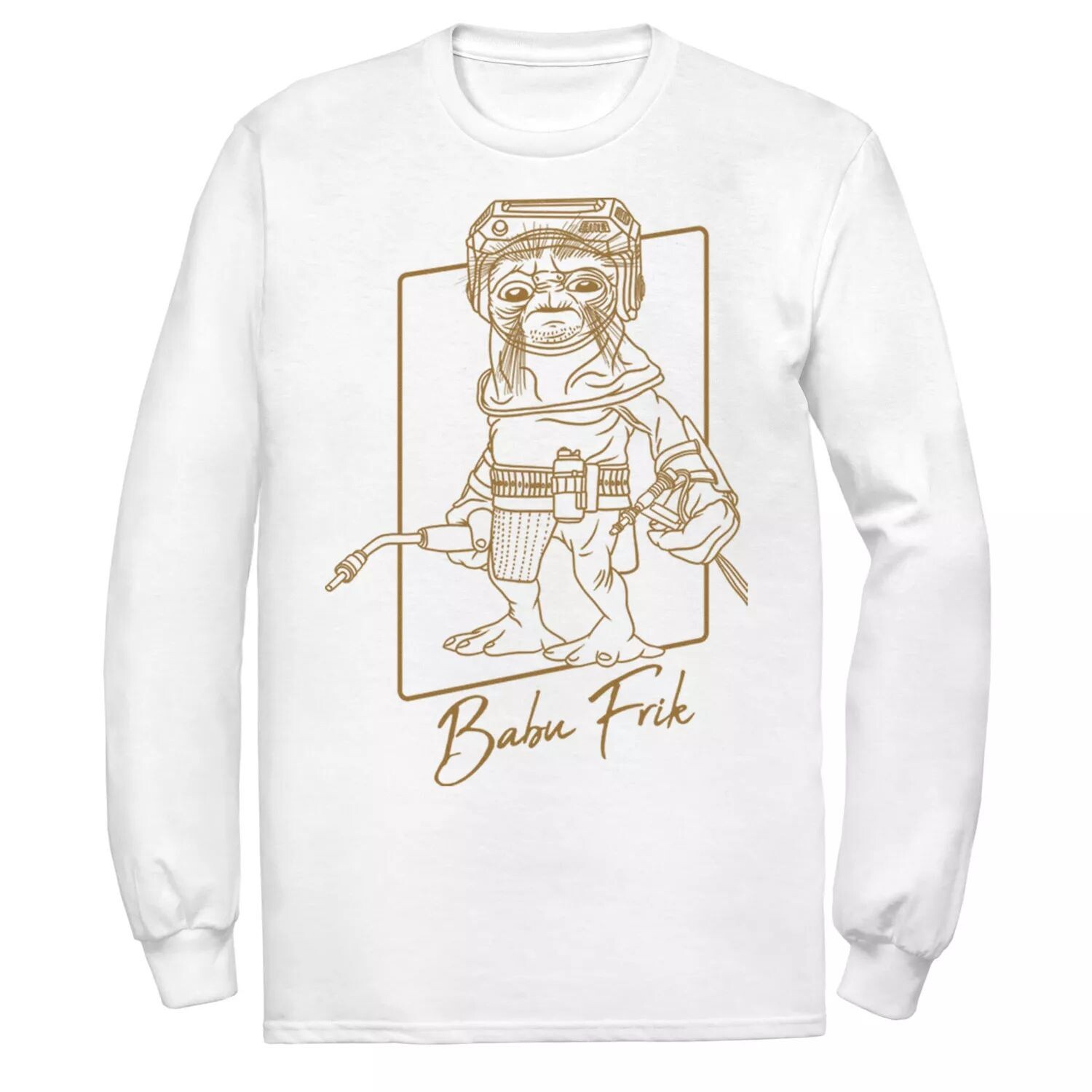 Мужская футболка с контуром «Звездные войны: Скайуокер. Восход» Бабу Фрик Licensed Character
Мужская футболка с контуром «Звездные войны: Скайуокер. Восход» Бабу Фрик Licensed Character