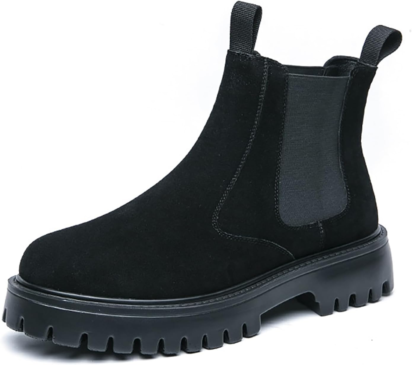 Мужские замшевые ботинки челси на платформе с толстым каблуком, эластичная застежка, люксовые с круглым носком и рельефной подошвой, ботинки до щиколотки для офиса и деловых встреч Boegbnw, черный
Мужские замшевые ботинки челси на платформе с толстым каблуком, эластичная застежка, люксовые с круглым носком и рельефной подошвой, ботинки до щиколотки для офиса и деловых встреч Boegbnw, черный