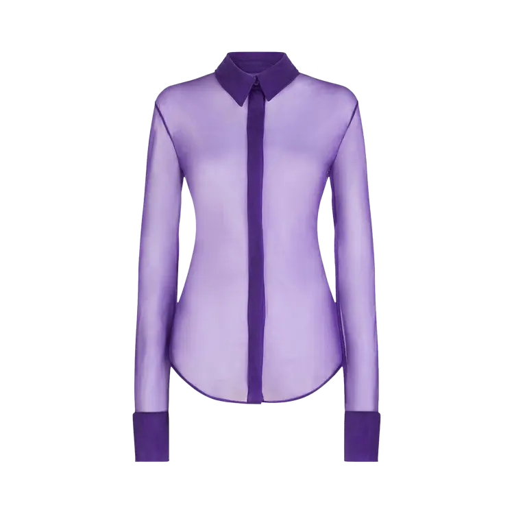 Рубашка The Attico Elton 'Purple', фиолетовый
Рубашка The Attico Elton 'Purple', фиолетовый