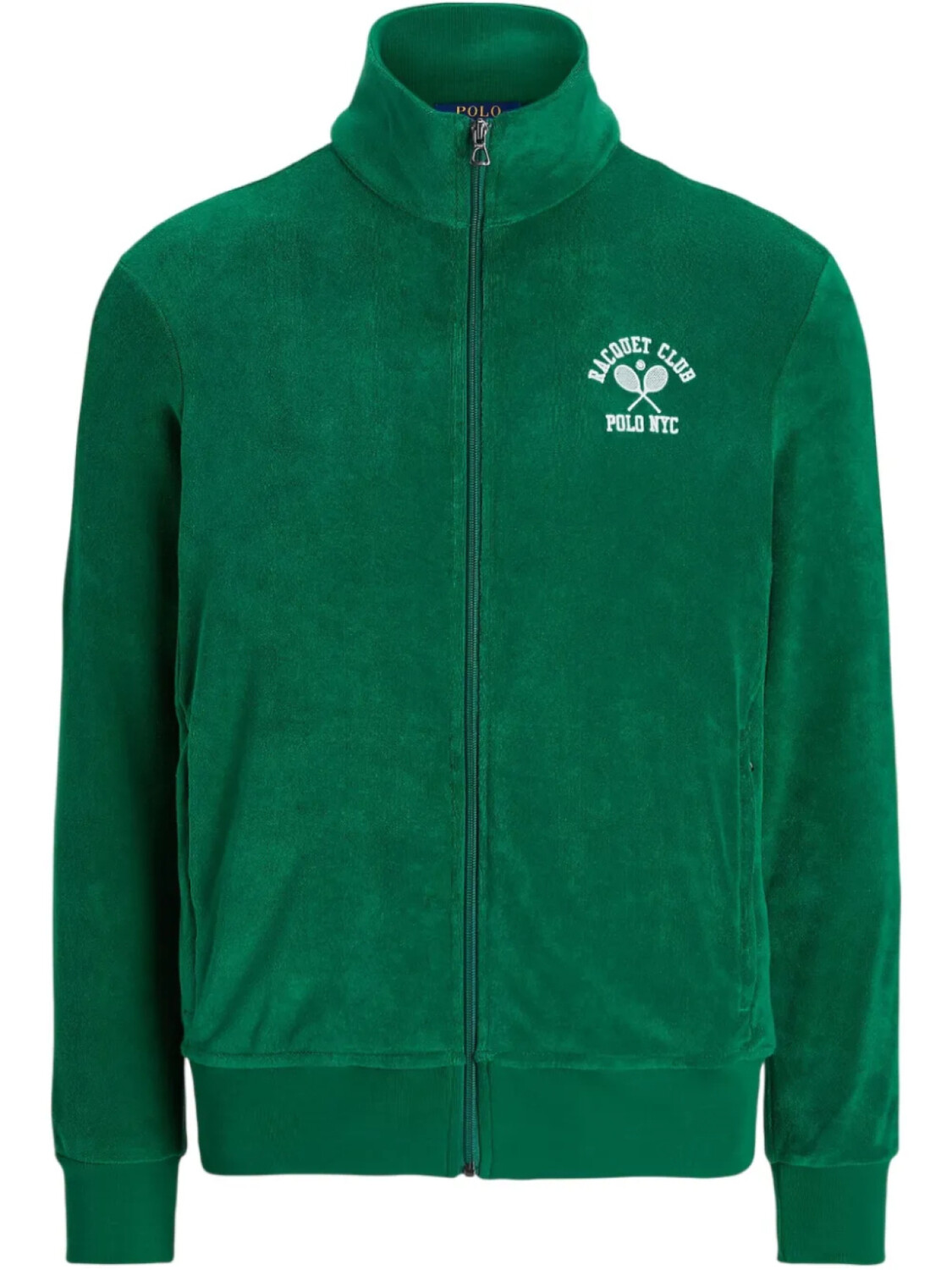 Бейсбольная куртка Polo Ralph Lauren из хлопка, зеленый 
Бейсбольная куртка Polo Ralph Lauren из хлопка, зеленый