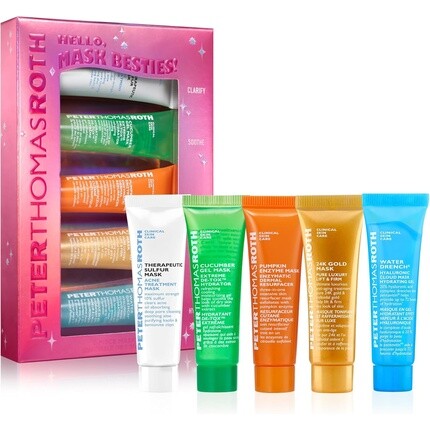 Набор из 5 мини-масок Hello Peter Thomas Roth
Набор из 5 мини-масок Hello Peter Thomas Roth