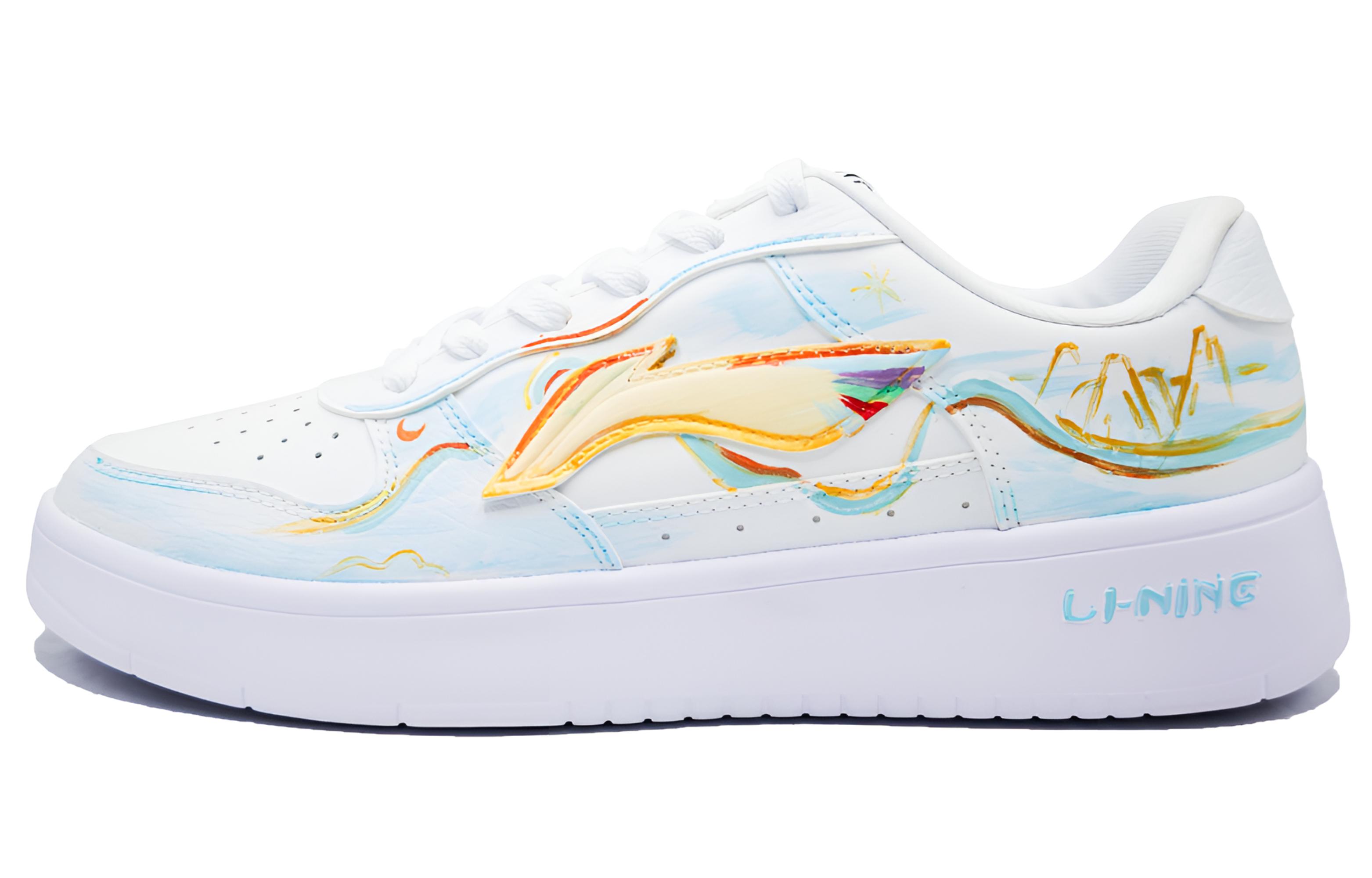 LINING Кроссовки для скейтбординга Pontoon Boats с амортизацией, противоскользящие, дышащие, низкие, мужские, белые, синие, желтые
LINING Кроссовки для скейтбординга Pontoon Boats с амортизацией, противоскользящие, дышащие, низкие, мужские, белые, синие, желтые