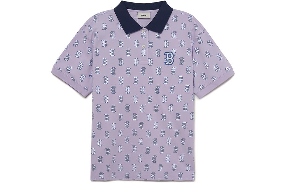 Футболка поло женская светло-лавандового цвета MLB
Футболка поло женская светло-лавандового цвета MLB