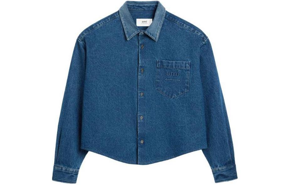 Рубашка Ami Button Up Denim от Alexandre Mattiussi AMIPARIS, синий
Рубашка Ami Button Up Denim от Alexandre Mattiussi AMIPARIS, синий