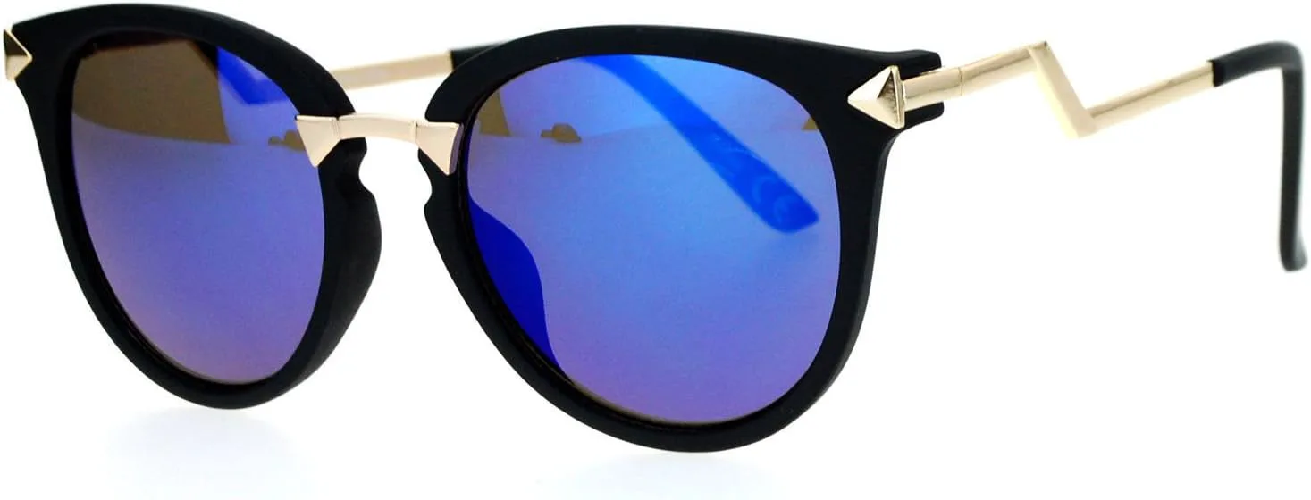 Женские солнцезащитные очки с зигзагообразным стрелочным дизайном, уникальные модные очки с защитой от УФ-излучения UV 400 PASTL, Matte Black (Blue Mirror)
Женские солнцезащитные очки с зигзагообразным стрелочным дизайном, уникальные модные очки с защитой от УФ-излучения UV 400 PASTL, Matte Black (Blue Mirror)